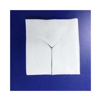 10cmx10cm 8 ιατρικά μαξιλάρια γάζας πτυχών, αποστειρωμένο μη υφαμένο μαξιλάρι γάζας