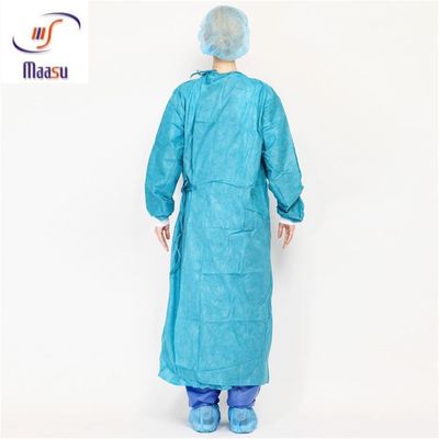 PE εσθήτων PP 120x140cm ιατρικό χειρουργικό που ντύνεται κατά το ήμισυ